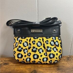 Lily Bloom Small Crossbody Bold Graphic Leopard Print